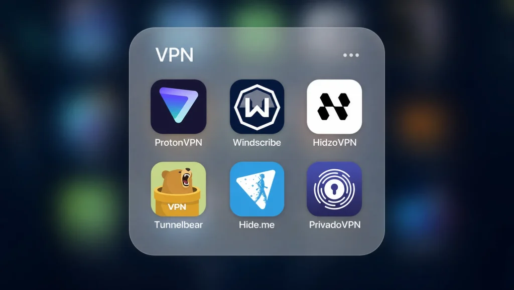 logos of free VPN providers that are safe and have a legitimate business plan
